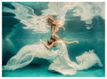   Water faerie photography was taken part uw wedding collection. This connection among beautiful dress made man charm woman energy power nature. Canon 5D MarkIII EF 24mm f14 Nauti collection nature  